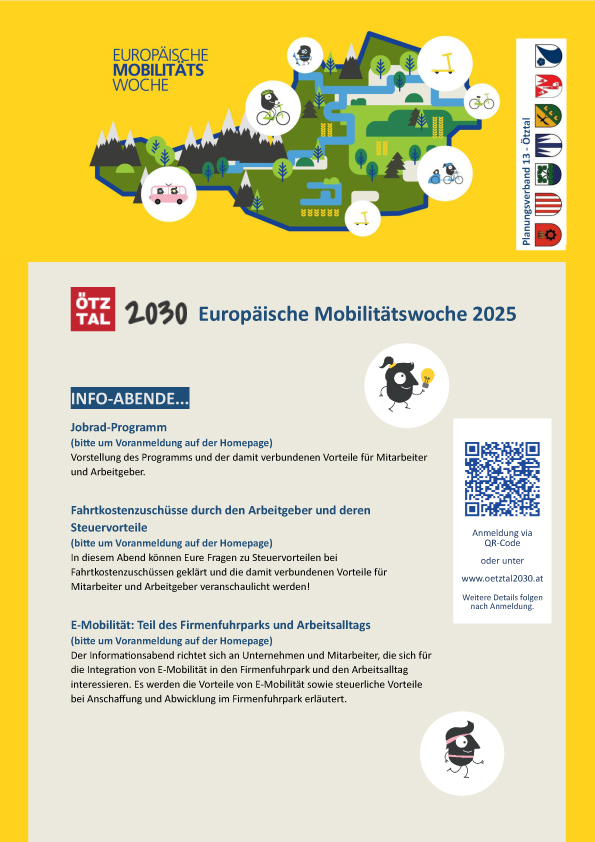 Europäische Mobilitätsowche 2025, Planungsverband Ötztal